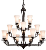 Large Chandeliers-Glass Shade - 601523 - Light Center (The)