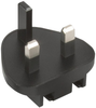Interchangeable Ac Input Plug, Black, Uk; For Use With Xp Power - 02AC9554 - Newark, An Avnet Company