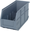 Stackable Shelf Bin, Grey; Bin Colour Quantum Storage - 44AC7573 - Newark, An Avnet Company