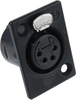 Connector, Xlr, Jack, 4 Position; No. Of Contacts Neutrik - 89F140 - Newark, An Avnet Company