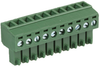Terminal Block, Pluggable, 10Pos, 16Awg; Pitch Spacing Multicomp Pro - 64T3460 - Newark, An Avnet Company