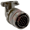 connector,metal circ,class e,angle plugw/clamp,sz14,19#20 solder pin cont,olive - 70011517 - Allied Electronics, Inc.