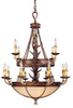 1-40004-12-56 Large Chandeliers-Candle - 723339 - Capital Lighting, Inc.