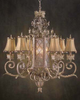 AJC-8405 Large Chandeliers-Candle - 414348 - Capital Lighting, Inc.