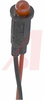 Indicator,Pnl-Mnt;Indicator, LED;Red;0.156In.;T-1;12VDC;Wire Lead;Snap;0.44In. - 70015843 - Allied Electronics, Inc.