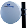 0.6 m | 2 ft High Performance Parabolic Reflector Antenna, Single-polarized, 71-86GHz -- HPLP2-80 - Image