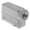 Standard, Rectangular Hood, size 104.27, 4 Pegs, Side M32 cable entry - MAO-24.32 - Mencom Corporation