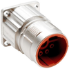 Sensor Conn, M23, Rcpt, 4Sig+4Pwr, Panel; Product Range Amphenol Sine/tuchel - 12AC8985 - Newark, An Avnet Company