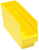 Store-More 6 Shelf Bin, Yellow; Bin Colour Quantum Storage - 44AC6821 - Newark, An Avnet Company