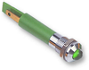Led Panel Mount Indicator, Satin Chrome Bezel, Green, 8 Mm, 230 Vac, 3 Ma, 5 Mcd, Ip67 Rohs Compliant Cml Innovative Technologies - 26M6163 - Newark, An Avnet Company