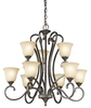 43177OZ Mid. Chandeliers-Glass Up - 365436 - Capital Lighting, Inc.