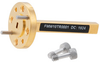 Instrumentation Grade WR-10 Waveguide Termination 0.4 Watts with a 75 GHz to 110 GHz Frequency Range in Oxygen Free Hard Copper -- FMW10TR0001