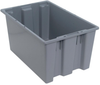 Genuine Stack & Nest Tote Bin, Grey; Bin Colour Quantum Storage - 44AC7547 - Newark, An Avnet Company