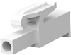 Plug Housing, 1Pos, Natural; Product Range Amp Te Connectivity - 13M3795 - Newark, An Avnet Company