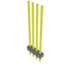 Headers, Male Pins - 612-MTSW-104-13-T-S-1000-ND - DigiKey