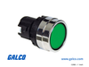 IDEC Pushbutton Illuminated - HW4L-A1-R - Galco Industrial Electronics