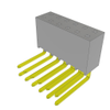 Headers, Receptacles, Female Sockets - SSW-106-03-G-D-RA-ND - DigiKey