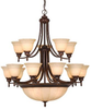 Large Chandeliers-Glass Shade - 58222 - Light Center (The)