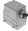 Standard, Rectangular Hood, size 66.4, 4 Pegs, Side PG21 cable entry - CAO-50.21 - Mencom Corporation