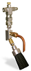 (Formerly B1008-3X01), Angled Valve Brush with Drip Tube, 1” Round Nylon, 1/8” Female NPT Inlet - B1008-NR3BHW - Oil-Rite Corp.
