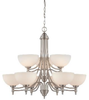 28929-SN Mid. Chandeliers-Glass Up - 360357 - Capital Lighting, Inc.