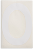 Brady Toughstripe B-514 White Indoor Polyester Letter Label - 6 in Width - 8 in Height - 8 in Character Height - Printed Msg = O - 121776 - 754473-71002 - R. S. Hughes Company, Inc.