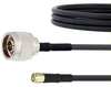 Low Loss N Male to SMA Male Cable LMR-240-UF Coax in 24 Inch - FMC00440-24 - Fairview Microwave Inc.