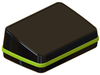 Enclosure, Pocket, Pc, Black/neon Green; Enclosure Type Serpac - 66AH4957 - Newark, An Avnet Company
