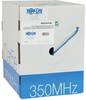 Cat5e 350 MHz Bulk Solid-Core PVC Cable, Blue, 1000 ft., TAA -- N022-01K-BL - Image
