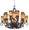 4264AC/PS5201 Large Chandeliers-Glass Shade - 696533 - Capital Lighting, Inc.