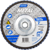 Norton Metal ZA Coarse Arbor Thread Fiberglass Conical Flap Disc - 66254420012 - Norton Abrasives