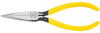 Plier, Side Cutting, Long Nose, 6-5/8In; Plier Style Klein Tools - 34F009 - Newark, An Avnet Company