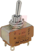 SWITCH, STANDARD SIZE TOGGLE, SOLDER LUG TERMINALS, DPST, ON-NONE-OFF - 70192210 - Allied Electronics, Inc.