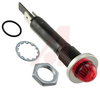 Indicator,Pnl-Mnt;Indicator, Panel Mnt,Red Neon, Oil Tight, 125 VAC, 0.38in MH - 70130078 - Allied Electronics, Inc.