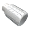 Captive Nut, 8-32 Thread, Blind Hole, Steel Ferrule, Aluminum Knob, Bright - N7-72-11 - Southco