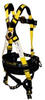 3M Ameba SWSW1311 Yellow Large Vest-Style Back Padding Body Harness - Polyester Webbing - 078371-00423 -- 078371-00423 - Image