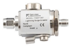 SMA F/M In/Out Bulkhead Coaxial RF Surge Protector, DC - 5.8GHz, 60 V Max., 10kA, Gas Discharge Tube - FMSP1067 - Fairview Microwave Inc.
