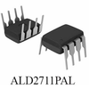Dual Micropower Precision Rail-to-Rail CMOS Operational Amplifier -- ALD2711PAL - Image
