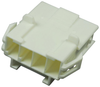 Connector, Housing, Receptacle, 4 Position, 1Row, 6Mm; Product Range Amp Te Connectivity - 90W0236 - Newark, An Avnet Company