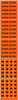 Brady B-946 Black on Orange Vinyl Self-Adhesive Pipe Marker - 2 1/4 in Height - 1/2 in Character Height - 2 3/4 in Length - Printed Msg = CHLORINE SOLUTION with Right Arrow - 7345-3C - 754473-67043 - R. S. Hughes Company, Inc.