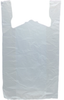 HDPE White T-Shirt Bags - 50012 - U.S. Plastic Corporation