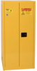 Eagle 60 gal Yellow Hazardous Material Storage Cabinet - 31 1/4 in Width - 65 in Height - Floor Standing - 048441-33290 - 048441-33290 - R. S. Hughes Company, Inc.