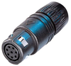 Circular Connector, Rcpt, 8Pos, Cable; Product Range Neutrik - 42H5151 - Newark, An Avnet Company