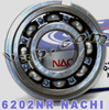 6202NR Nachi Bearing Open C3 Snap Ring - Kit9924 - NationSkander California Corporation