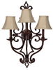 3730MBZ-421 Sconces-Triple Candle - 340169 - Capital Lighting, Inc.