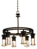 2649SB Mid. Chandeliers-Glass Down - 333809 - Capital Lighting, Inc.