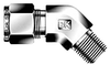 Dk-Lok® 45° Male Elbow -- DLBM 4-2N - Image