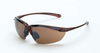 Sniper HD brown flash mirror lens, crystal brown frame - 9117 - Crossfire By Radians