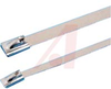 CABLE TIE, STAINLESS STEEL,14.25 INCHLG,100 LBS - 70208837 - Allied Electronics, Inc.