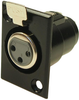 Connector, Xlr Audio, Rcpt, 3Pos, Panel; No. Of Contacts Cliff Electronic Components - 32AC7234 - Newark, An Avnet Company